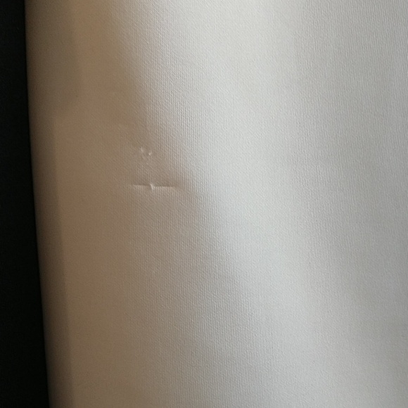 Black & white peplum dress - Picture 6 of 7